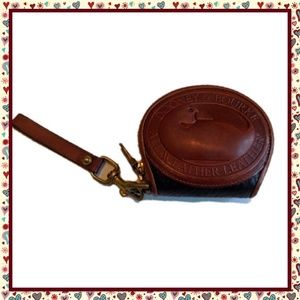Dooney & Bourke Leather Wristlet Duck Coin Purse